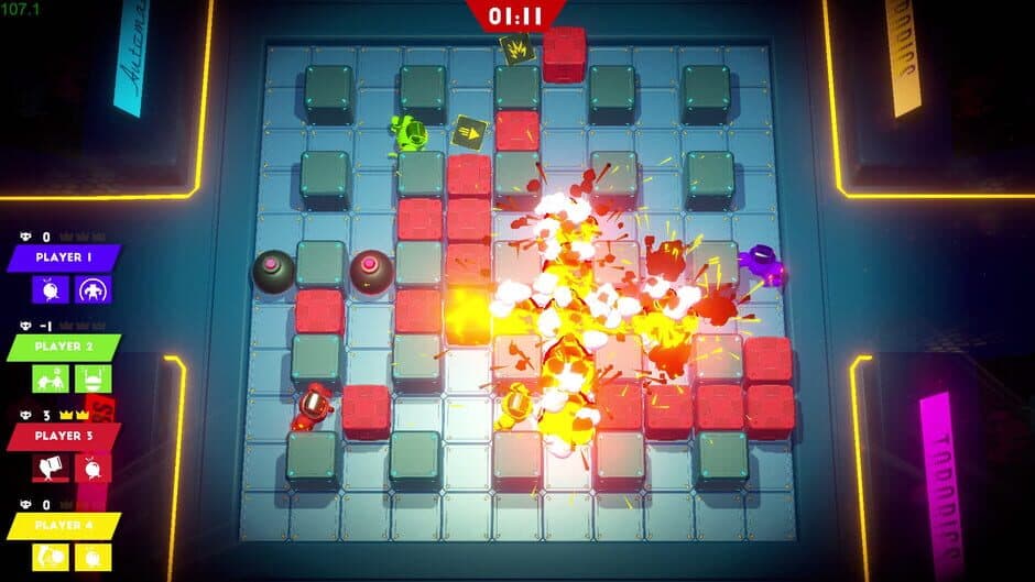 Скриншот 1 из Bomb Bots Arena