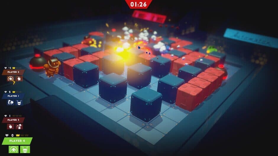 Скриншот 2 из Bomb Bots Arena