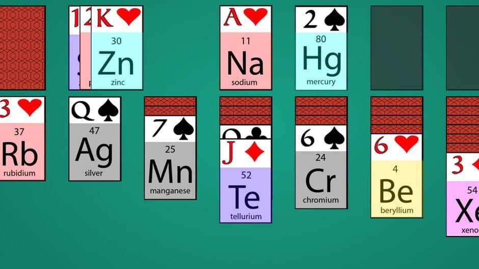 Скриншот 4 из Solitaire: Learn Chemistry!