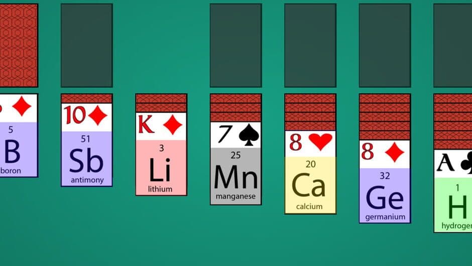 Скриншот 3 из Solitaire: Learn Chemistry!