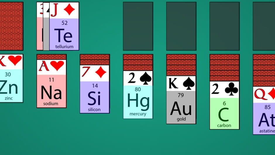 Скриншот 5 из Solitaire: Learn Chemistry!