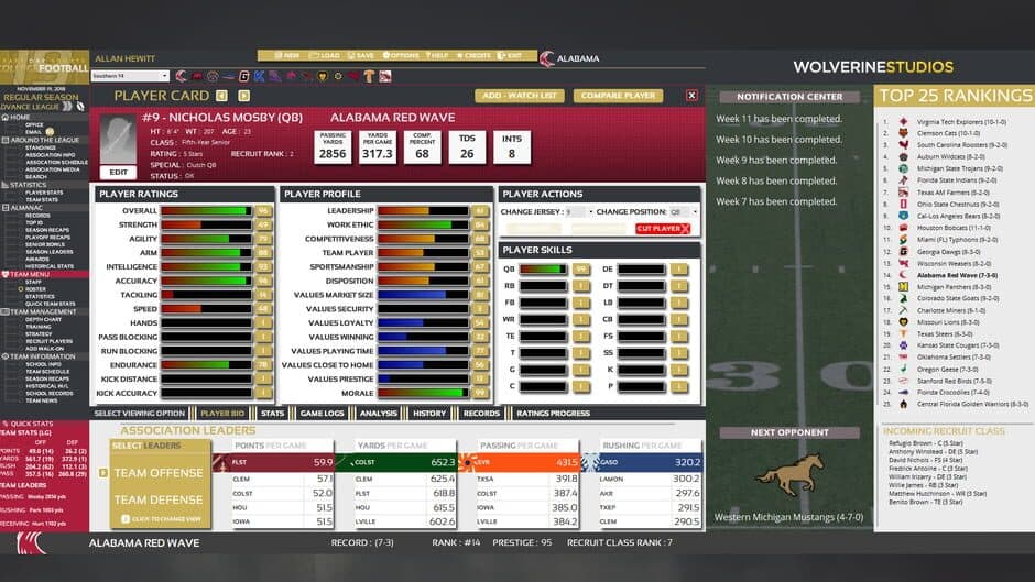 Скриншот 3 из Draft Day Sports: College Football 2019