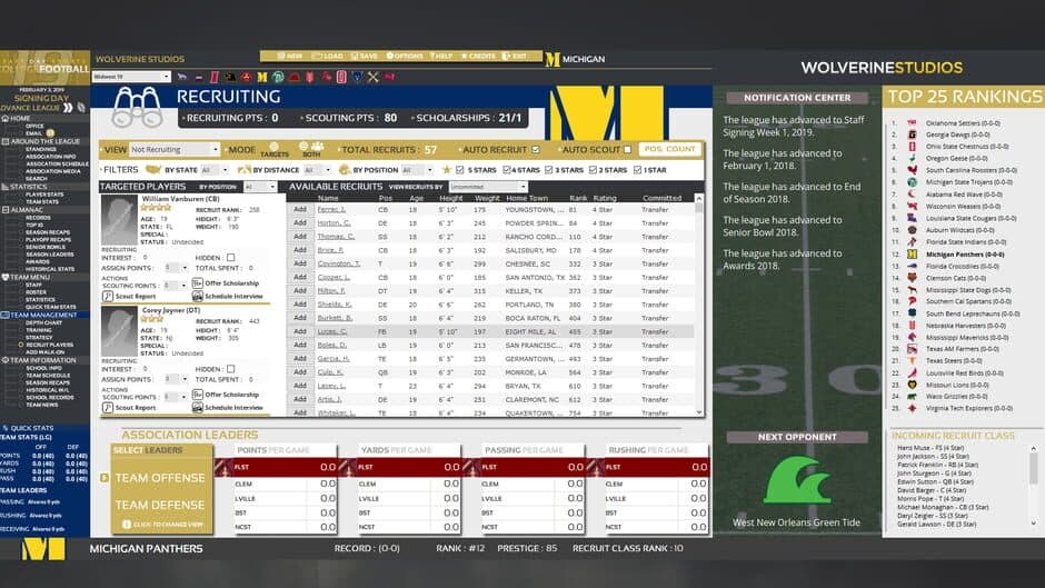 Скриншот 4 из Draft Day Sports: College Football 2019