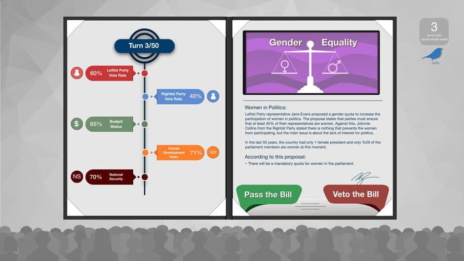 Скриншот 3 из Balanced Politics Simulator