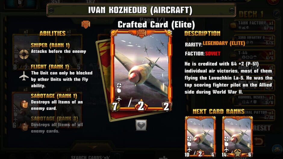 Скриншот 6 из World War II: TCG