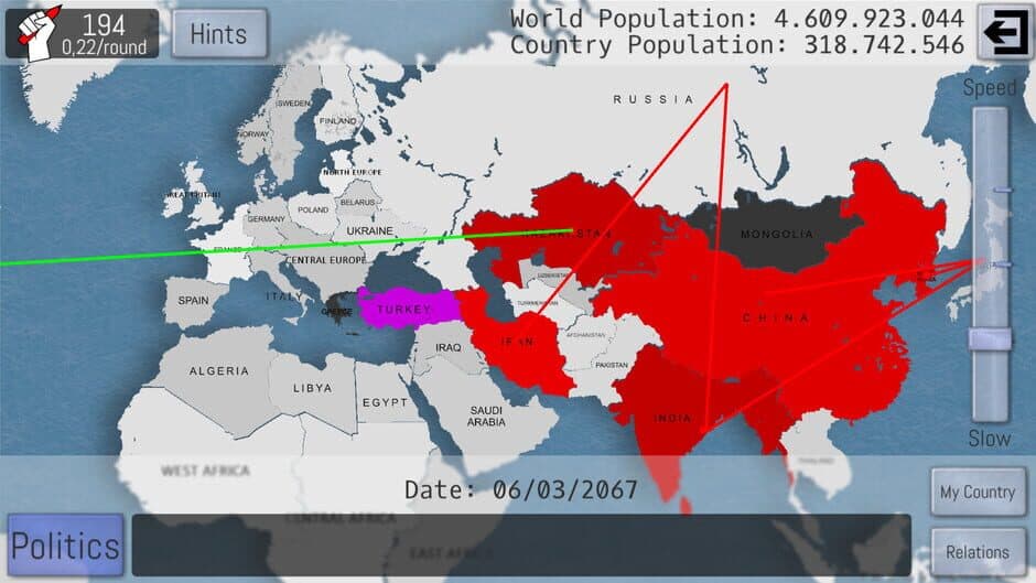 Скриншот 4 из World Peace Simulator 2019