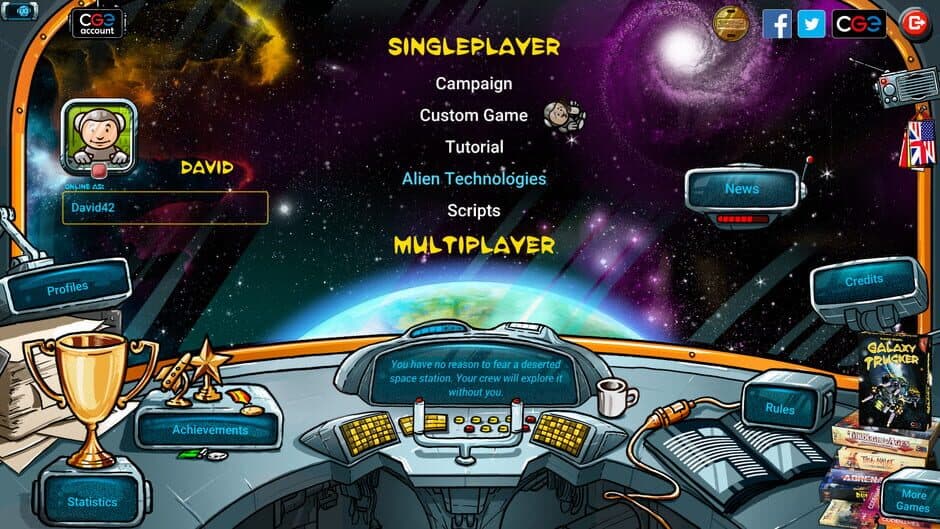 Скриншот 7 из Galaxy Trucker: Extended Edition
