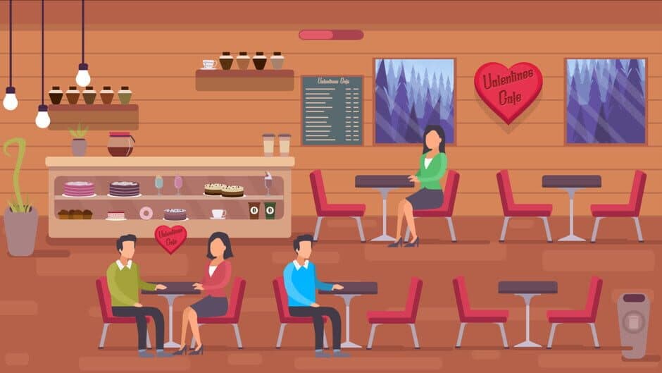 Скриншот 3 из Valentines Cafe