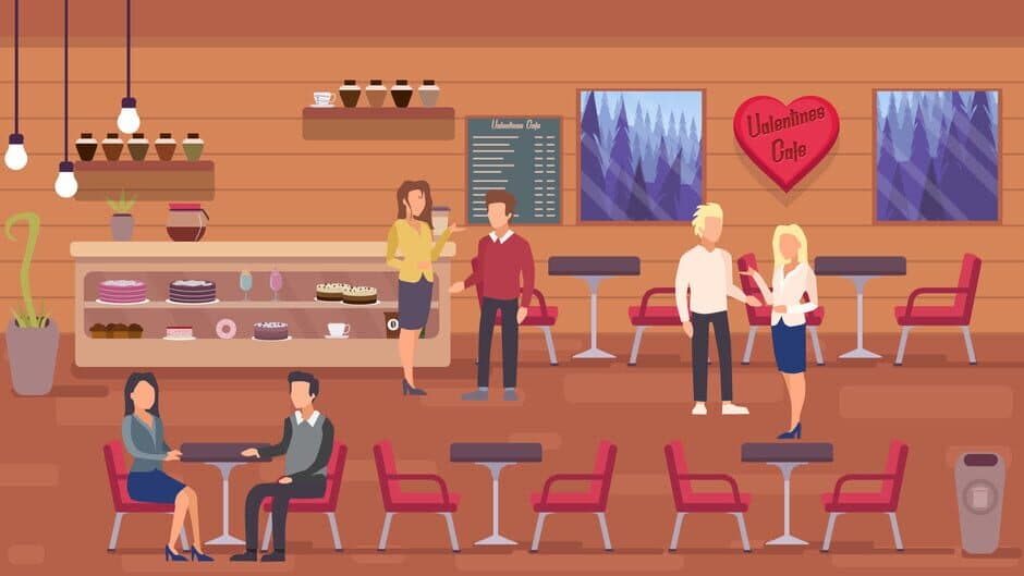 Скриншот 5 из Valentines Cafe