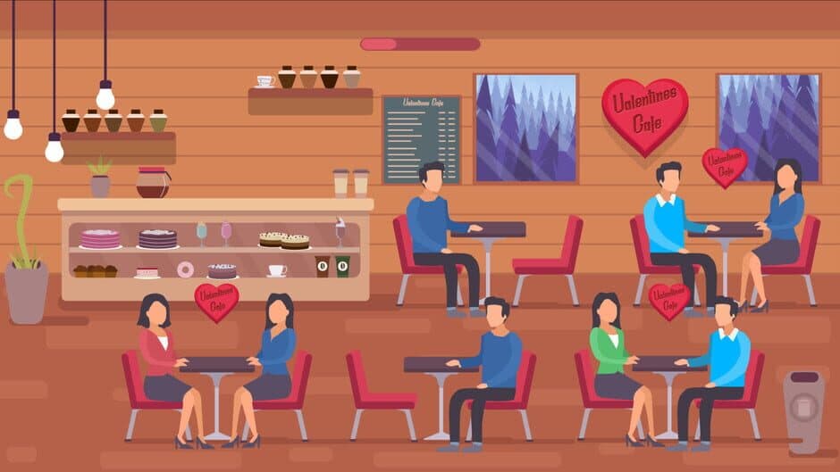 Скриншот 4 из Valentines Cafe