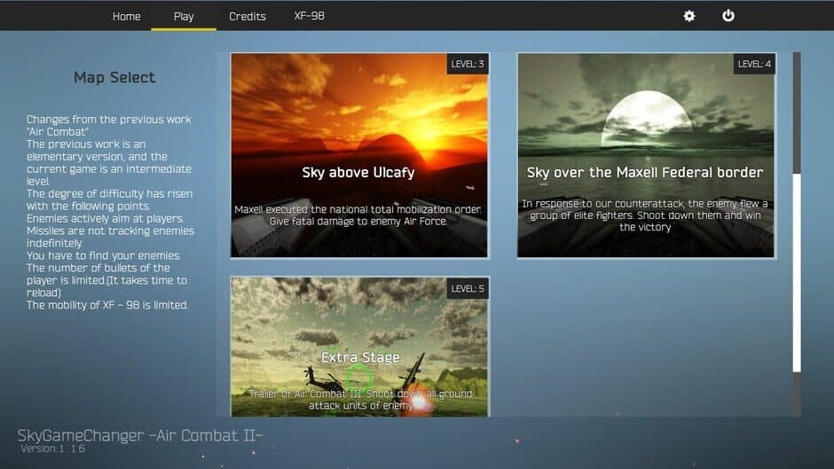 Скриншот 8 из SkyGameChanger-AirCombat II-