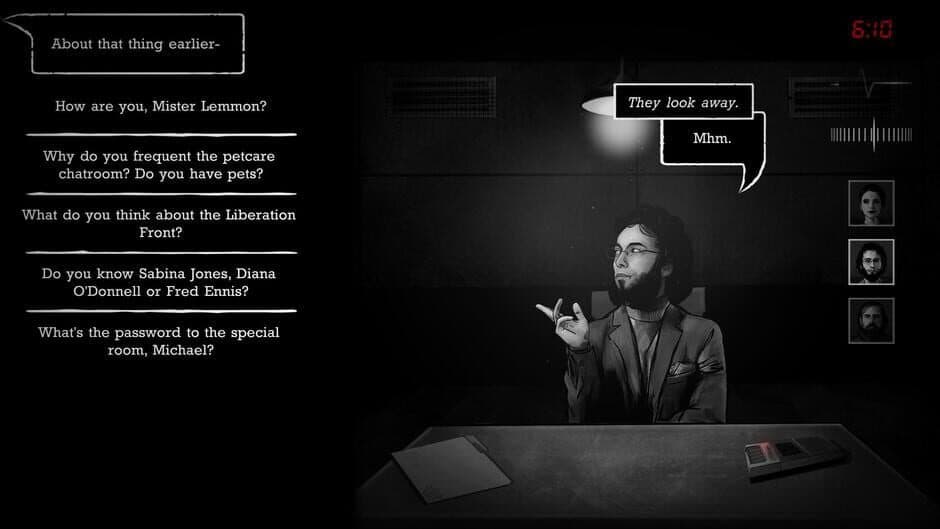 Скриншот 5 из Interrogation: You Will Be Deceived