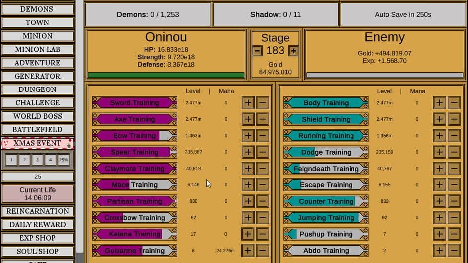 Скриншот 8 из Wizard and Minion Idle