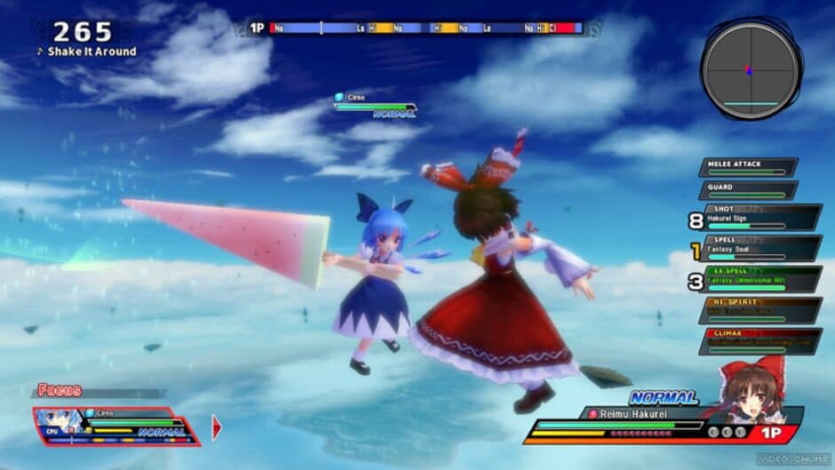 Скриншот 1 из Touhou Sky Arena: Matsuri Climax