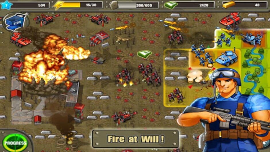 Скриншот 2 из Army Attack