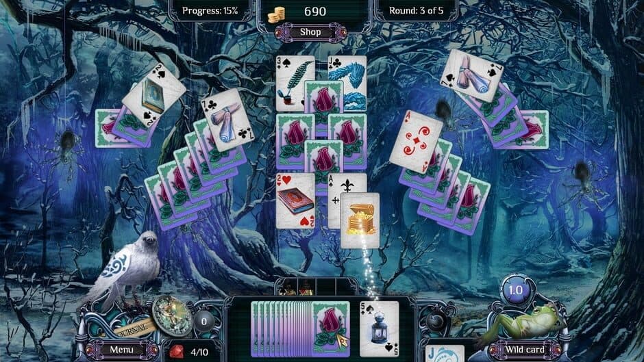 Скриншот 3 из Winter Solitaire