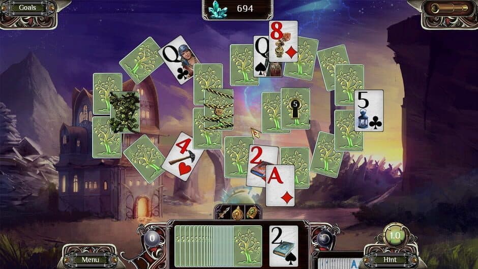Скриншот 1 из Sacred Grove Solitaire