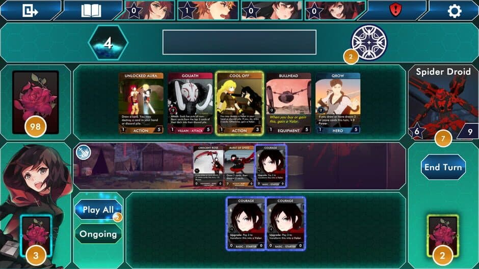 Скриншот 2 из RWBY Deckbuilding Game