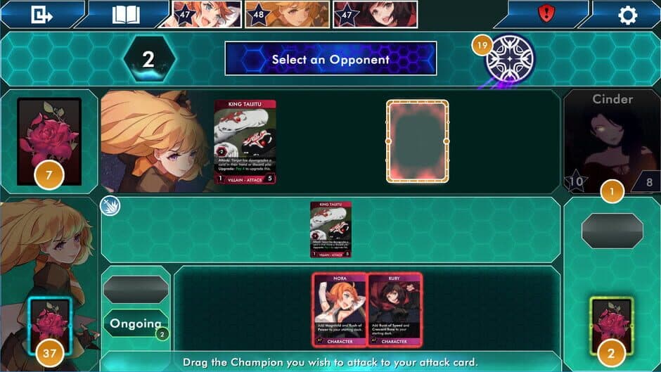 Скриншот 1 из RWBY Deckbuilding Game