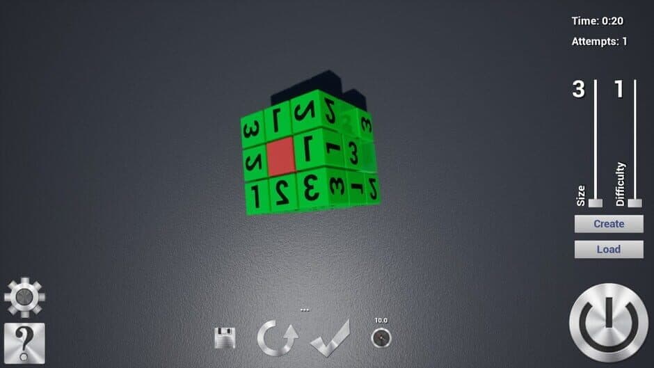 Скриншот 1 из Sudoku3D 2: The Cube
