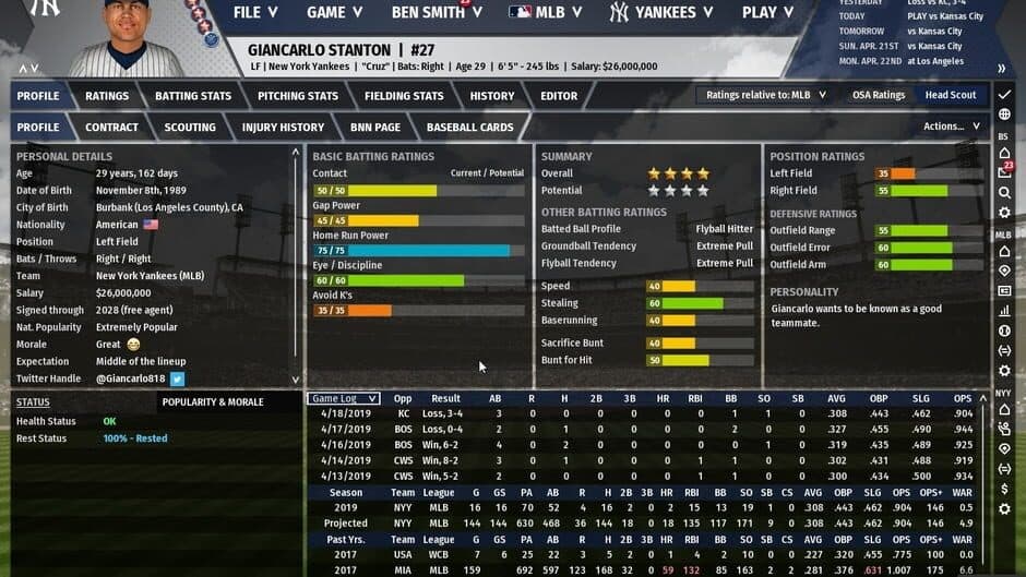 Скриншот 7 из Out of the Park Baseball 20