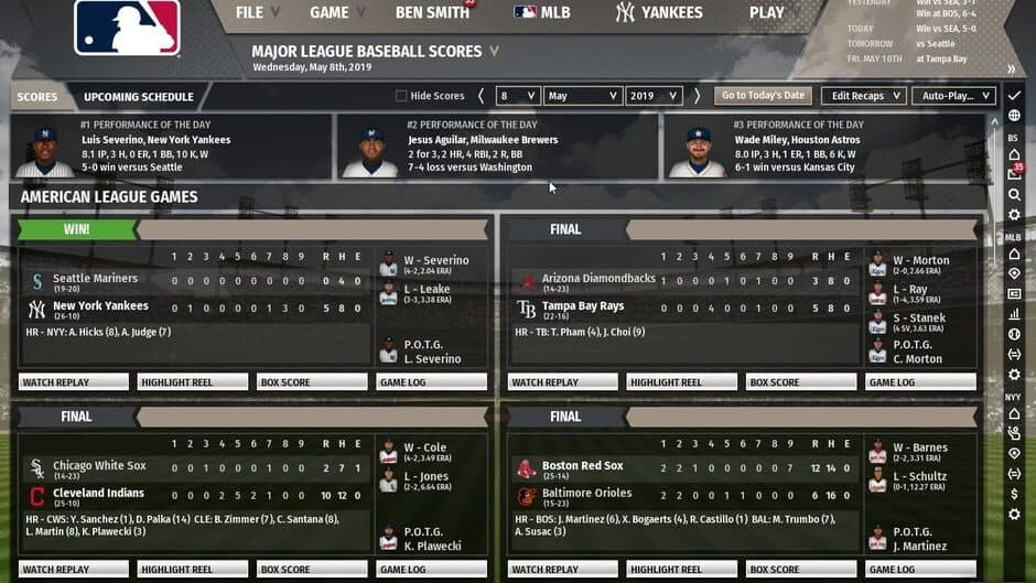 Скриншот 10 из Out of the Park Baseball 20