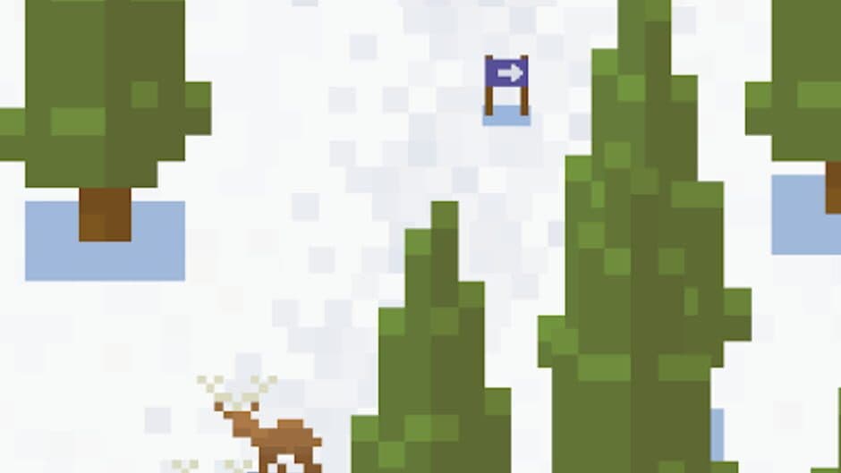 Скриншот 1 из Skiing Yeti Mountain