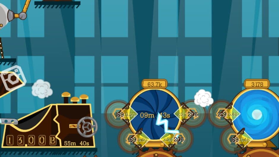Скриншот 2 из Steampunk Idle Spinner