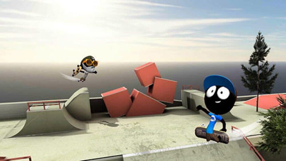 Скриншот 2 из Stickman Skate Battle