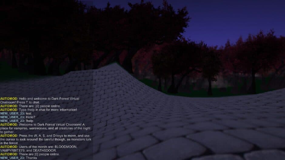 Скриншот 3 из Dark Forest Virtual Chatroom