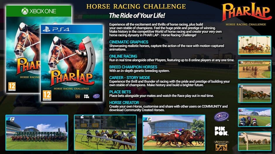 Скриншот 2 из Phar Lap: Horse Racing Challenge