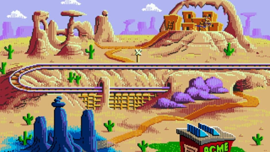 Скриншот 2 из Desert Demolition Starring Road Runner and Wile E. Coyote
