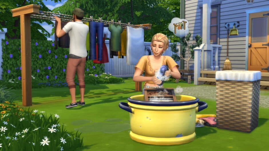 Скриншот 1 из The Sims 4: Laundry Day Stuff