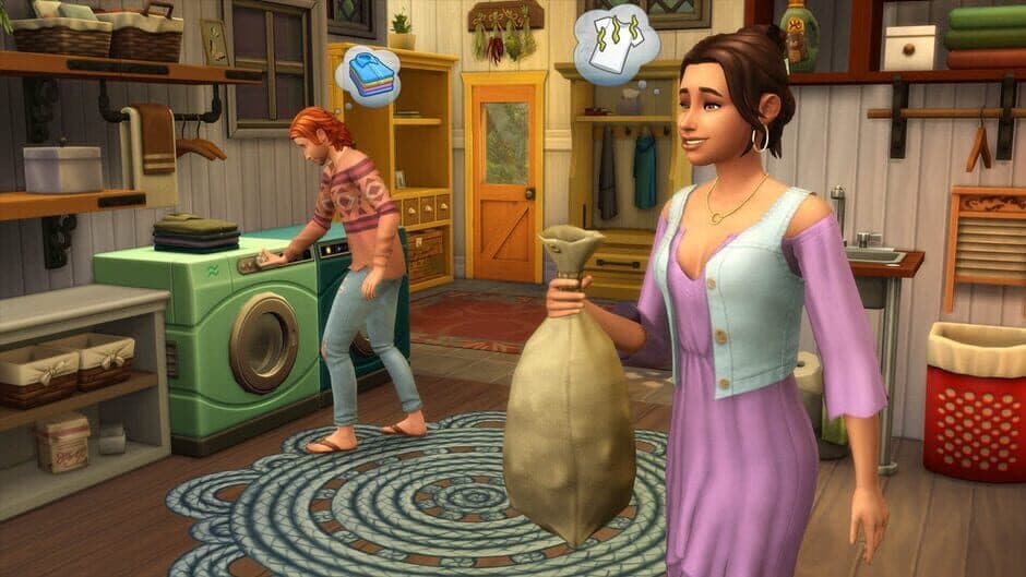Скриншот 5 из The Sims 4: Laundry Day Stuff