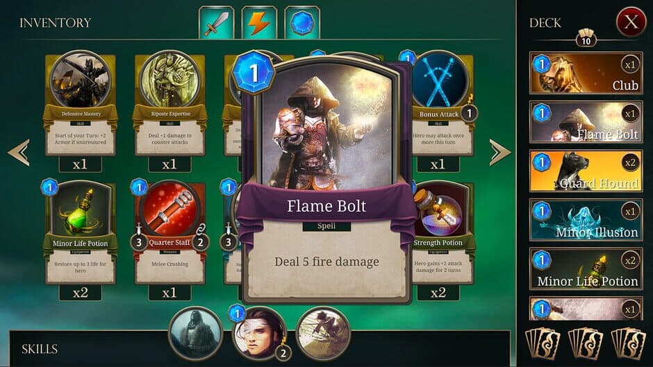 Скриншот 2 из Spellsword Cards: Demontide