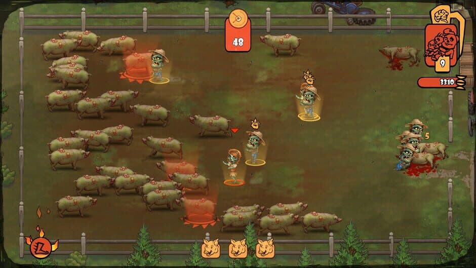 Скриншот 3 из Brrrainz: Feed your Hunger
