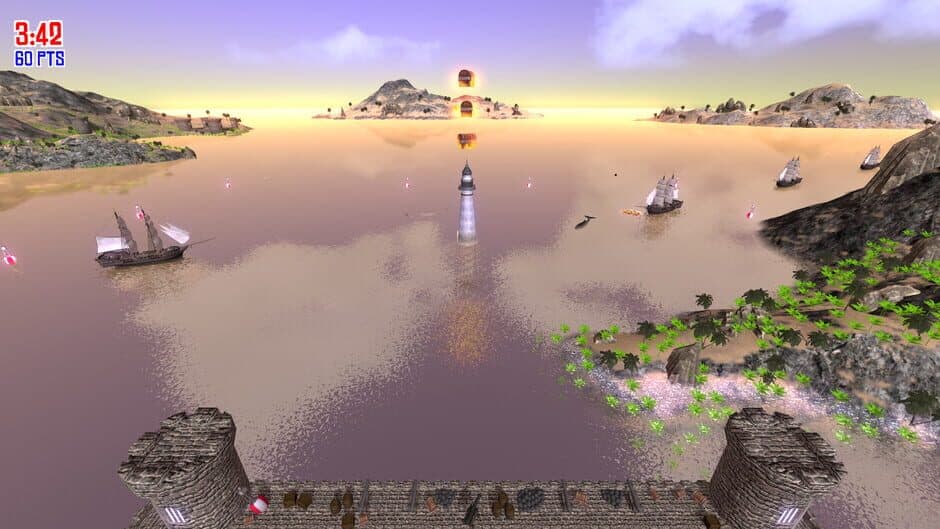 Скриншот 4 из Pirate Cannons Ahoy!