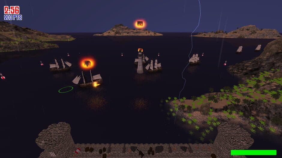 Скриншот 3 из Pirate Cannons Ahoy!