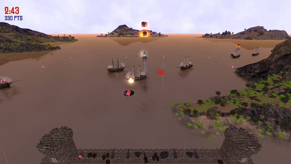Скриншот 5 из Pirate Cannons Ahoy!