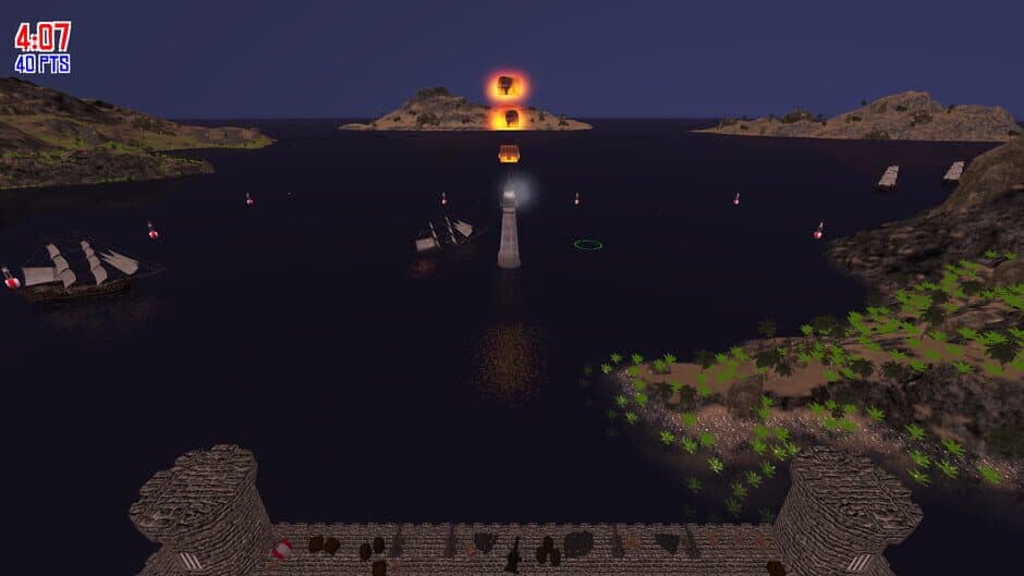 Скриншот 6 из Pirate Cannons Ahoy!