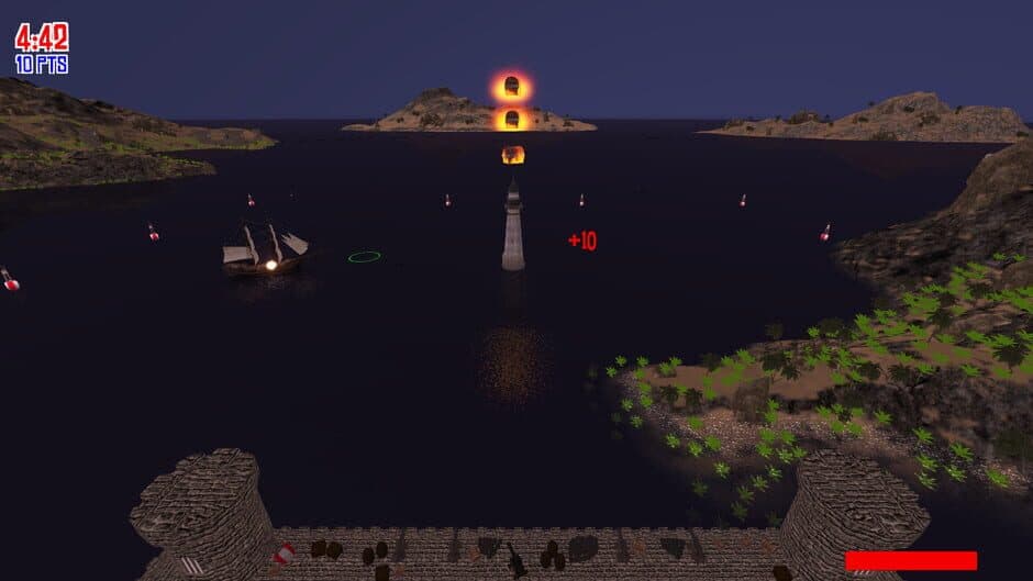 Скриншот 2 из Pirate Cannons Ahoy!
