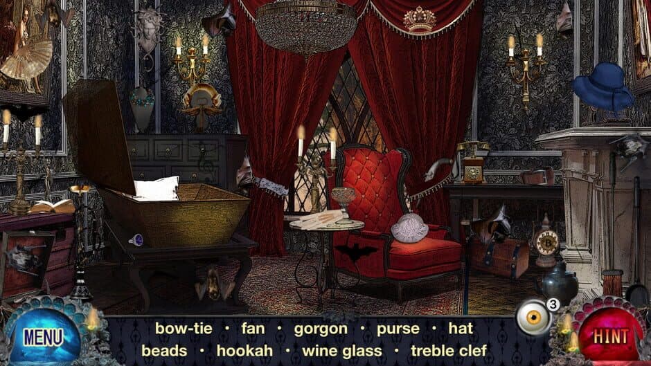 Скриншот 3 из Vampire & Monsters: Hidden Object Games