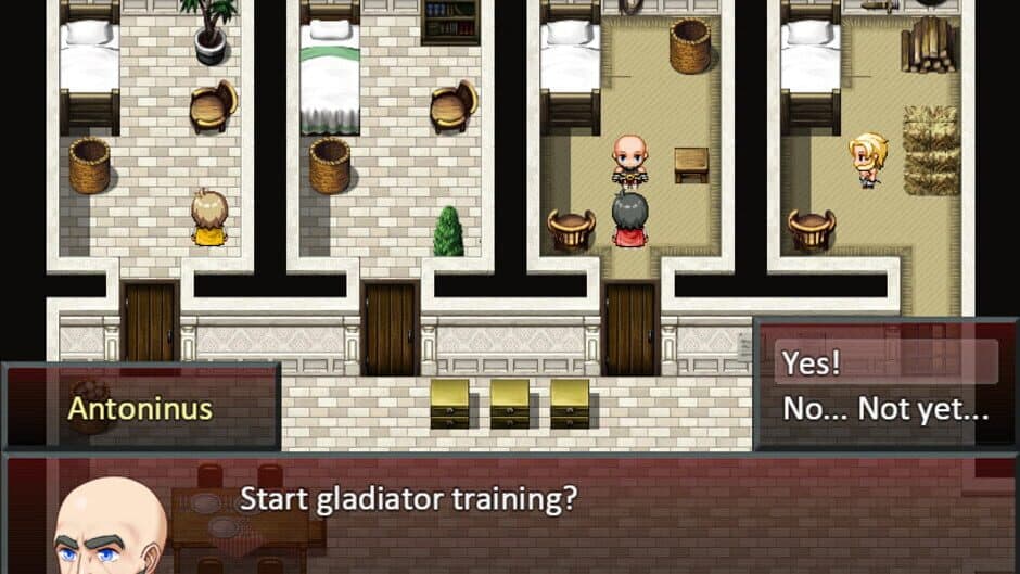 Скриншот 2 из Gladiators: Ludus Manager
