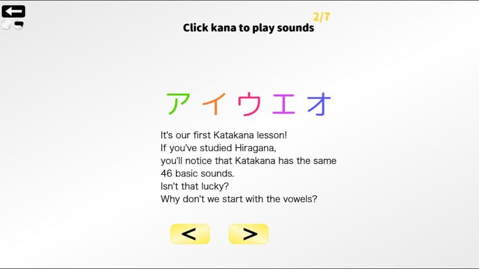 Скриншот 5 из Let's Learn Japanese! Katakana