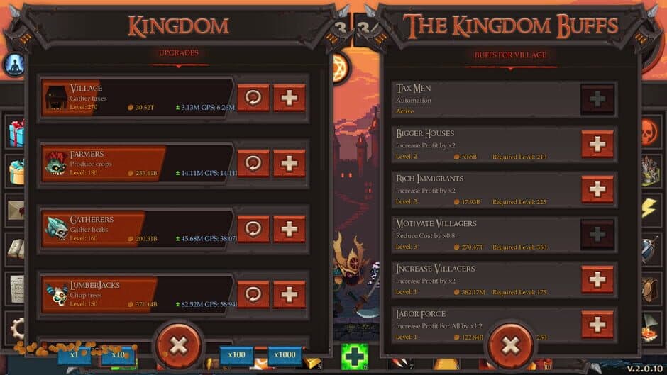 Скриншот 8 из Clicker Warriors