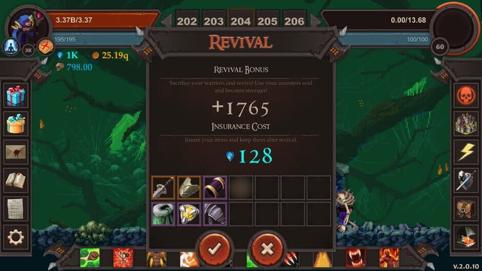 Скриншот 4 из Clicker Warriors
