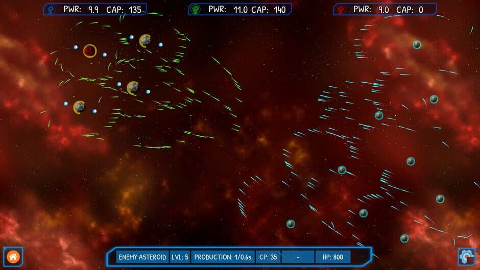Скриншот 2 из Asteroid Wars