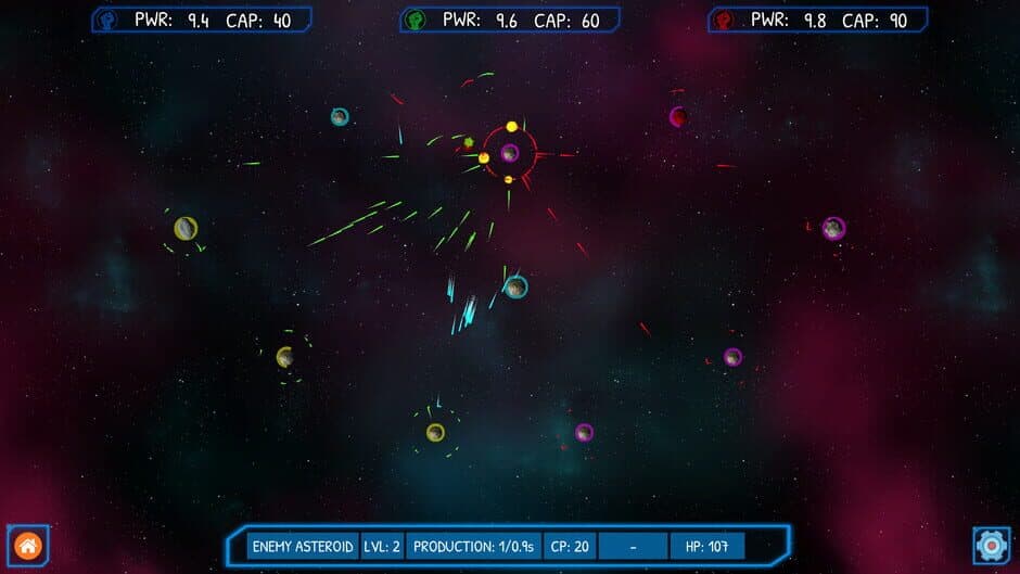 Скриншот 1 из Asteroid Wars