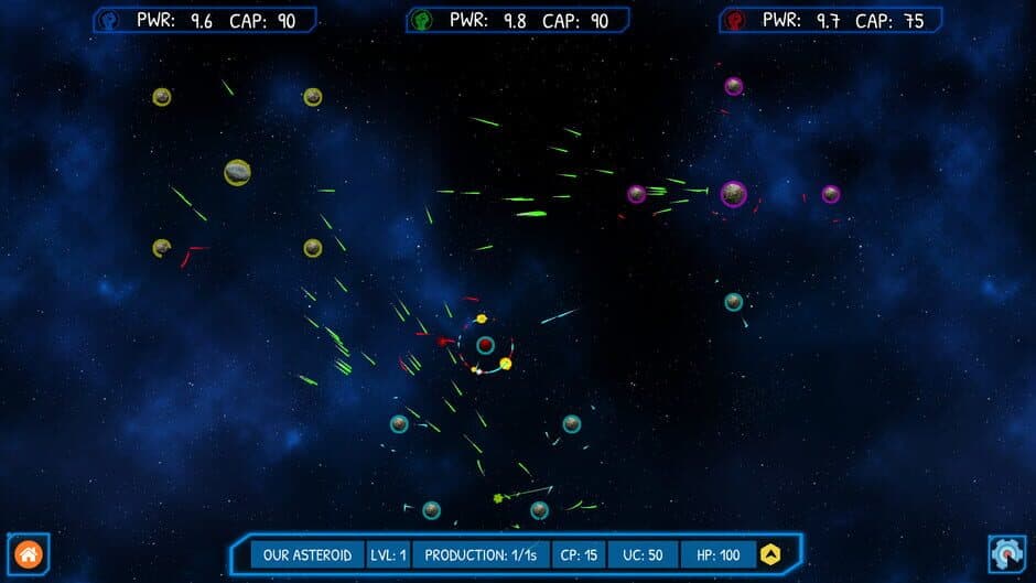 Скриншот 3 из Asteroid Wars