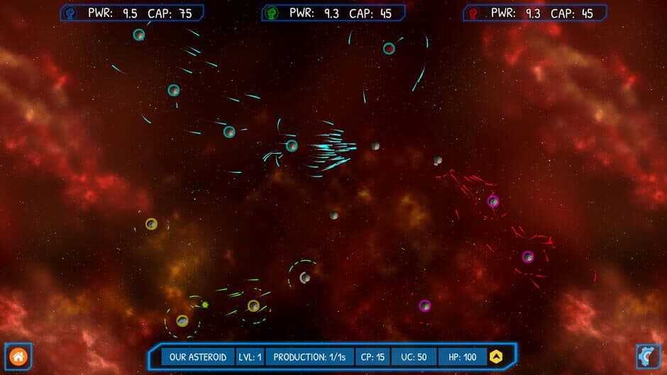 Скриншот 4 из Asteroid Wars